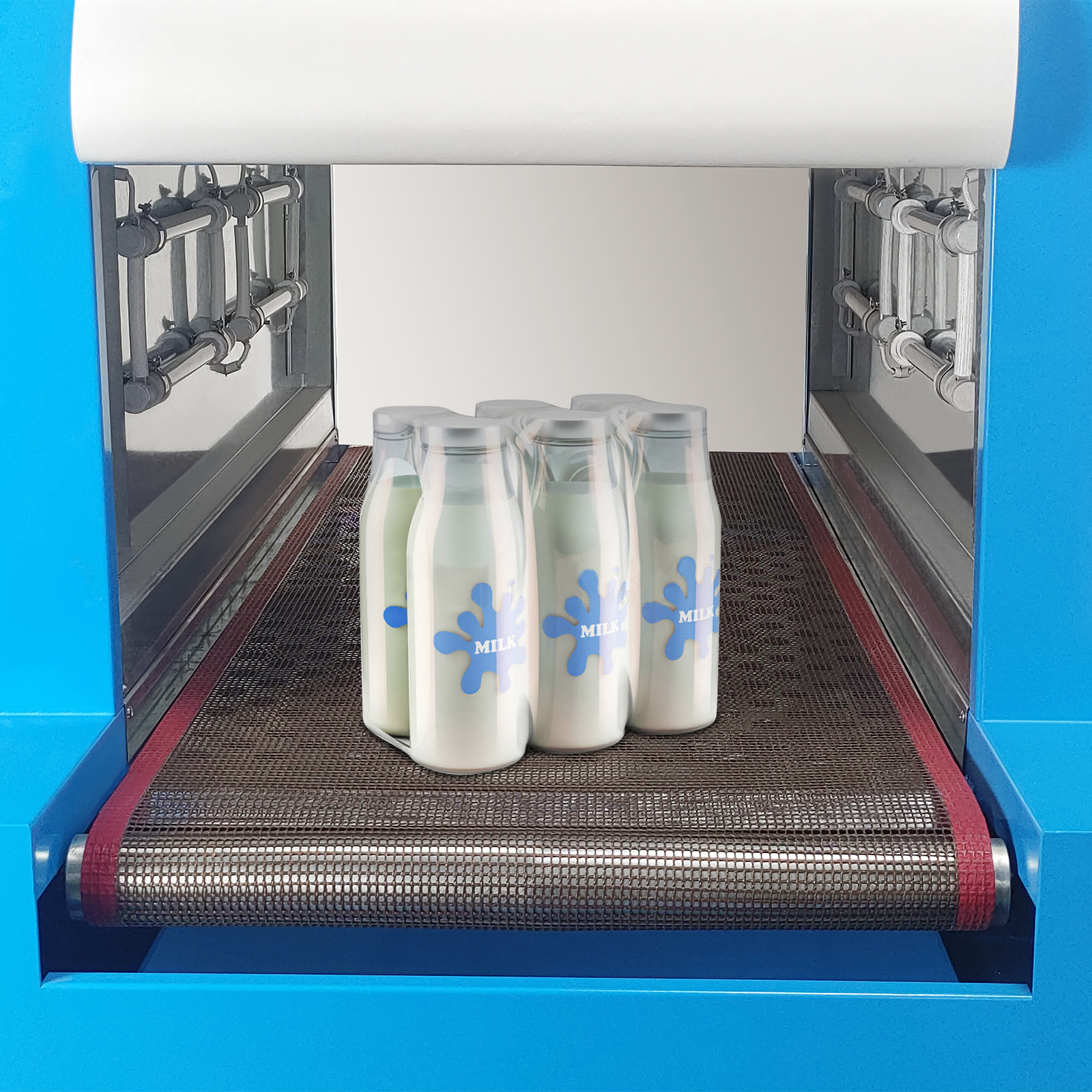 BS-550 Teflon krimpverpakkingsmachine automatische krimpverpakkingsmachine