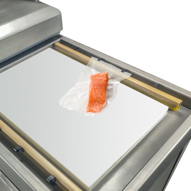Machine d'emballage sous vide industrielle &agrave; Double chambre DZQ 500/2SA, Machine commerciale d'emballage sous vide pour aliments et viandes