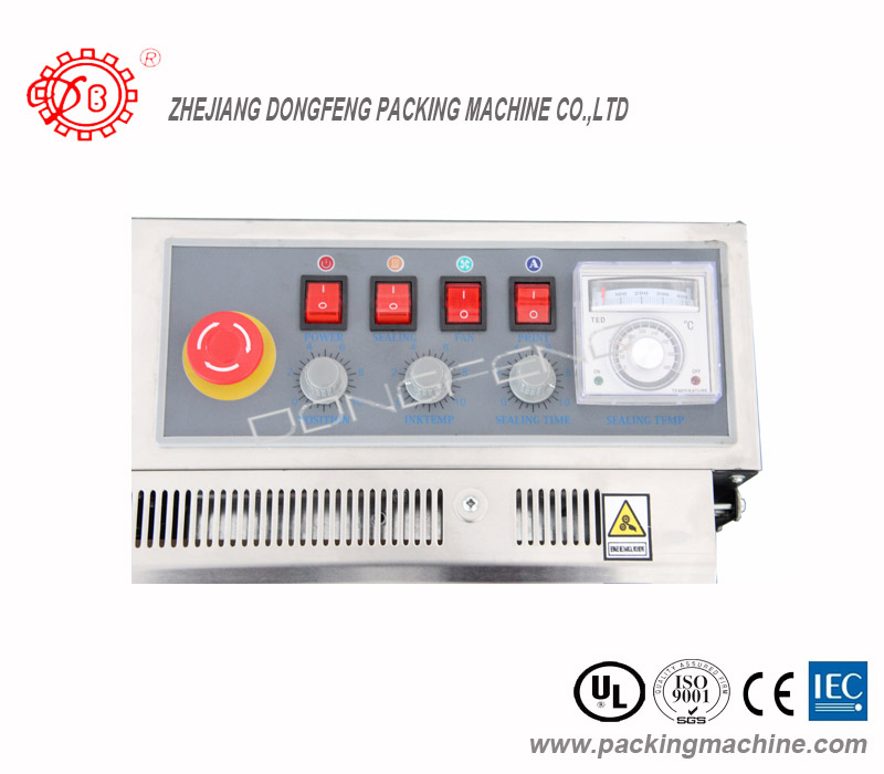 SELADOR DE BANDA S&Eacute;RIE DBF COM CODIFICA&Ccedil;&Atilde;O (A&ccedil;o Inoxid&aacute;vel DBF-810)