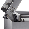 ZT-260 เครื่องบรรจุผิวสูญญากาศปลาแซลมอนอาหารเครื่องซีลถาดสูญญากาศสำหรับอาหารสำหรับปลาสำหรับเนื้อสัตว์