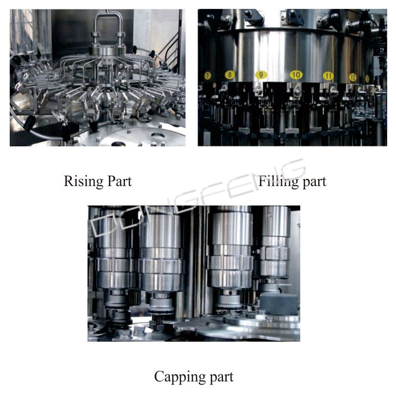 เครื่องล้าง บรรจุ และปิดฝาแบบโมโนบล็อก (RFC-18-18-6)