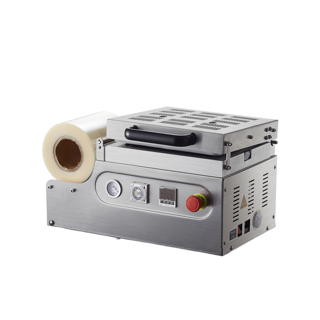 ZT-260 Вакуумная упаковочная машина для кожи лосося, вакуумный упаковщик лотков для пищевой кожи, для кухни, рыбы, мяса