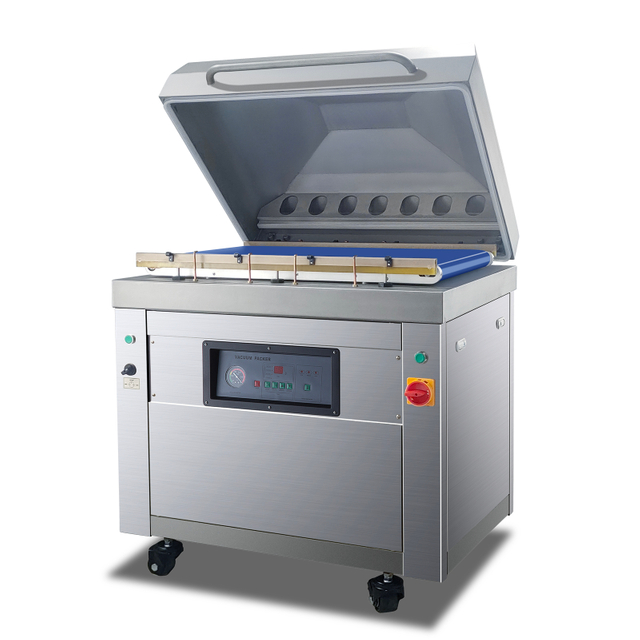 Автоматическая машина для вакуумной упаковки говядины с камерным поясом DZQ-850S для мясных продуктов 