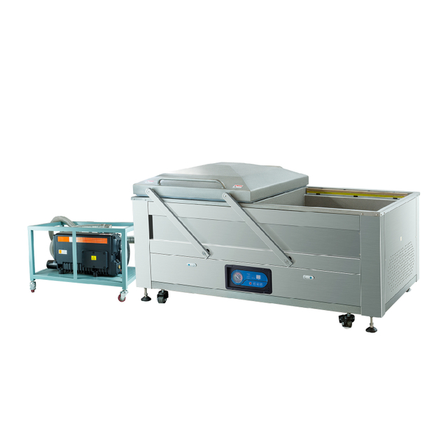 M&aacute;quina de selagem a v&aacute;cuo DZQ900 / 2SA para m&aacute;quina de embalagem a v&aacute;cuo profunda de c&acirc;mara dupla de alimentos personaliz&aacute;vel