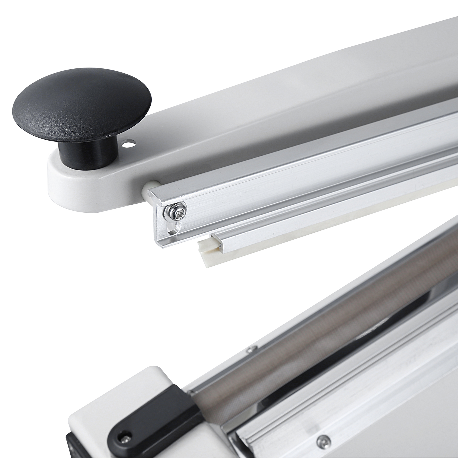 PFS-400C-5MM Voetbediening Voetpedaal Verwarming Sealer / Verticale Aluminium Voetpedaal Sealer Warmte Plastic Zak Sluitmachine