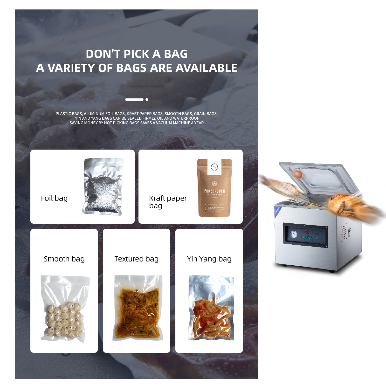 DZ-SERIE VACU&Uuml;MVERPAKKER (DZ-400)