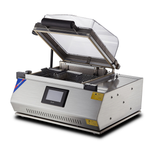 Машына для запячатвання, рэзкі і ўсаджвання з нержавеючай сталі з нержавеючай сталі FM-3028, убудаваная ўпаковачная машына для ўпакоўкі ў термоусадочную плёнку для верхняга шкла