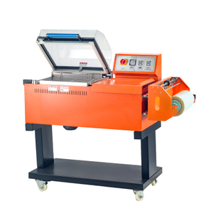 FM-5540A Аўтаматычная машына для тэрмаўсадкавай абгорткі. Высакахуткасная тунэльная ўпакоўка для ПВХ/поліалефінавай плёнкі і абсталявання для герметызацыі і ўсаджвання