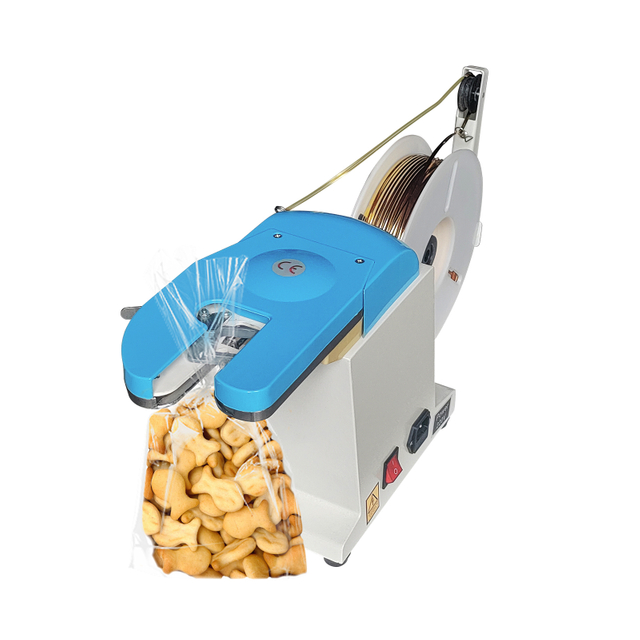 M&aacute;quina atadora de bobinado de alambre TD-E, m&aacute;quina bobinadora de alambre Digital, m&aacute;quina para atar bolsas con alambre