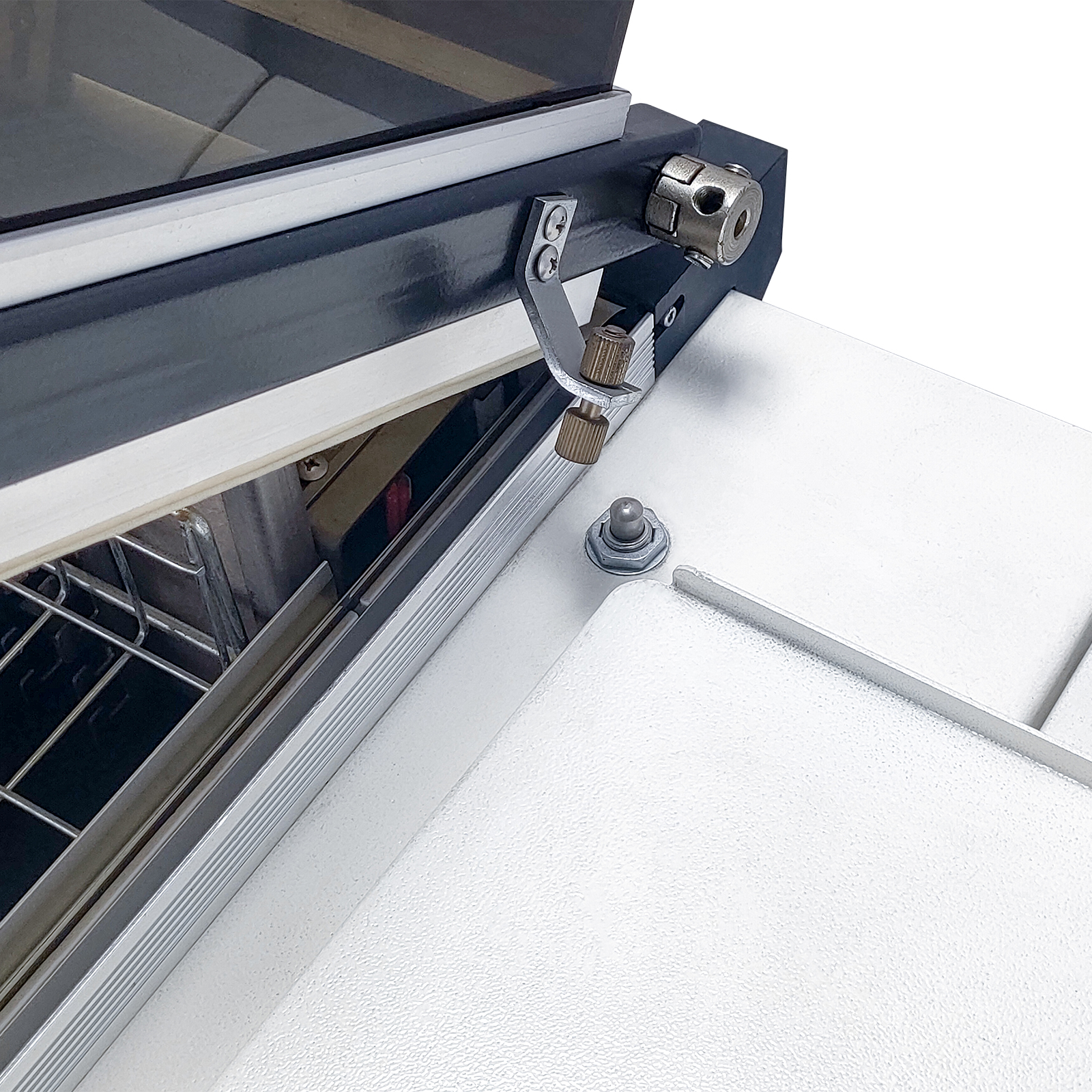 Machine int&eacute;gr&eacute;e semi-automatique de scellage, de d&eacute;coupe et de r&eacute;tr&eacute;cissement d'emballage de bo&icirc;te FM-3020, machine d'emballage de film thermor&eacute;tractable de produit de bo&icirc;te