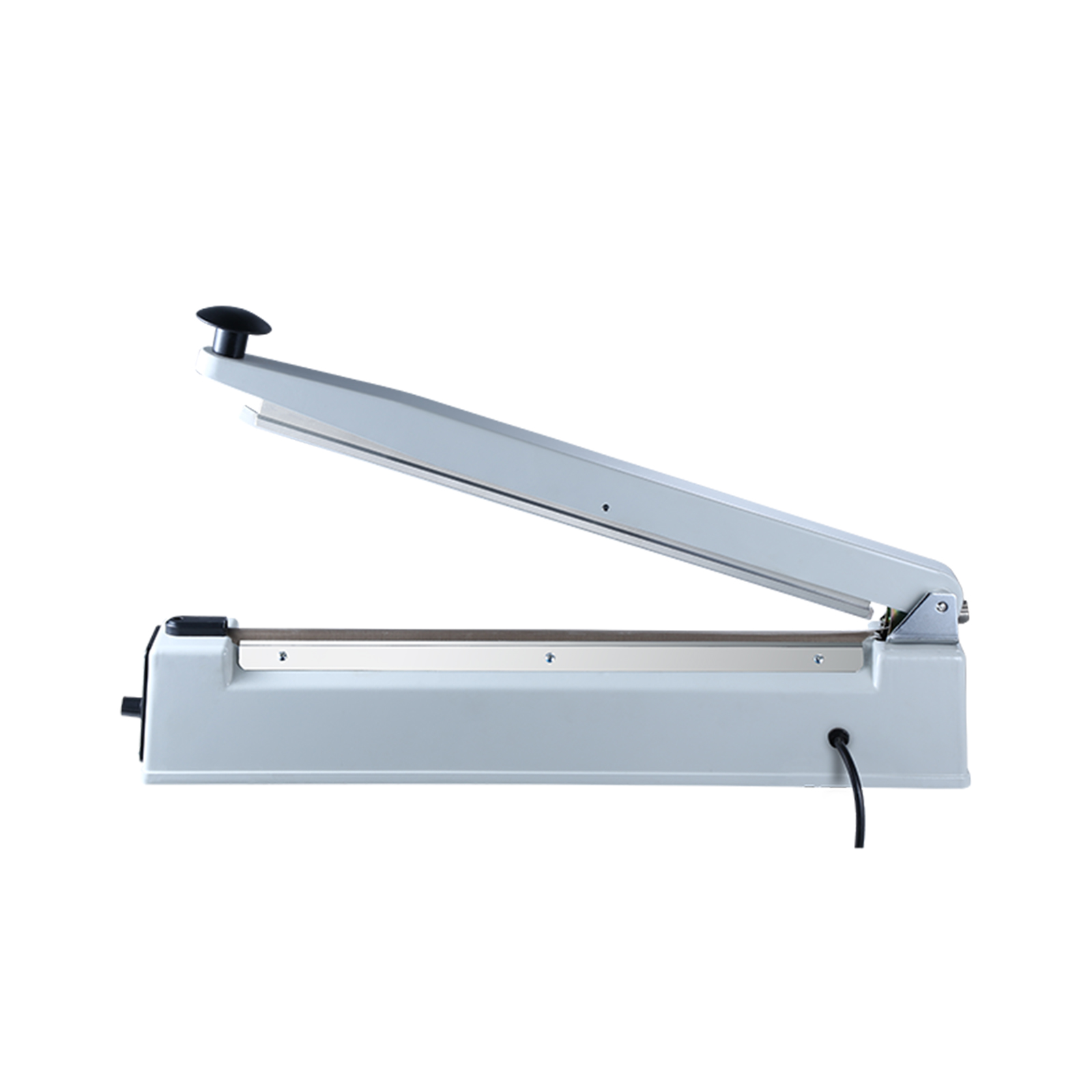 PFS-400 Series Pedal Vertical Impulse Plastic Bag Sealer Hot Air Seam Bag Sealing Machine