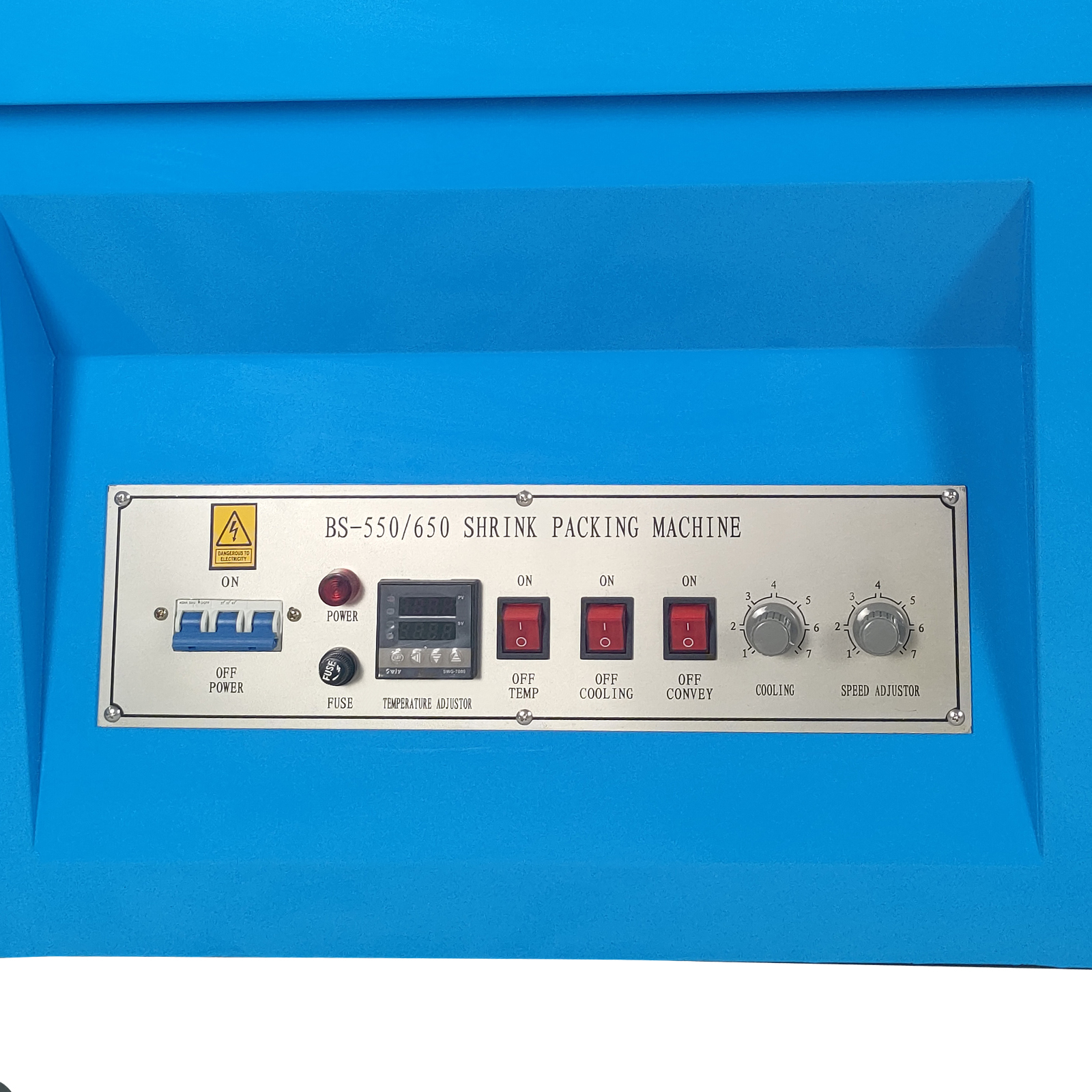 BS-550 Teflon krimpverpakkingsmachine automatische krimpverpakkingsmachine